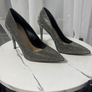 Mix No. 6 Shimmering Silver Heels